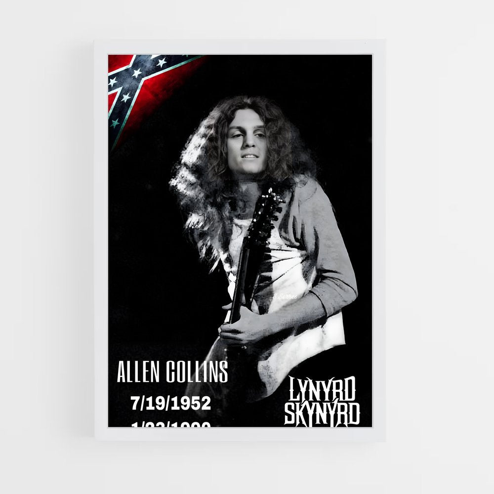 ap-allen collins-6 cadre Blanc