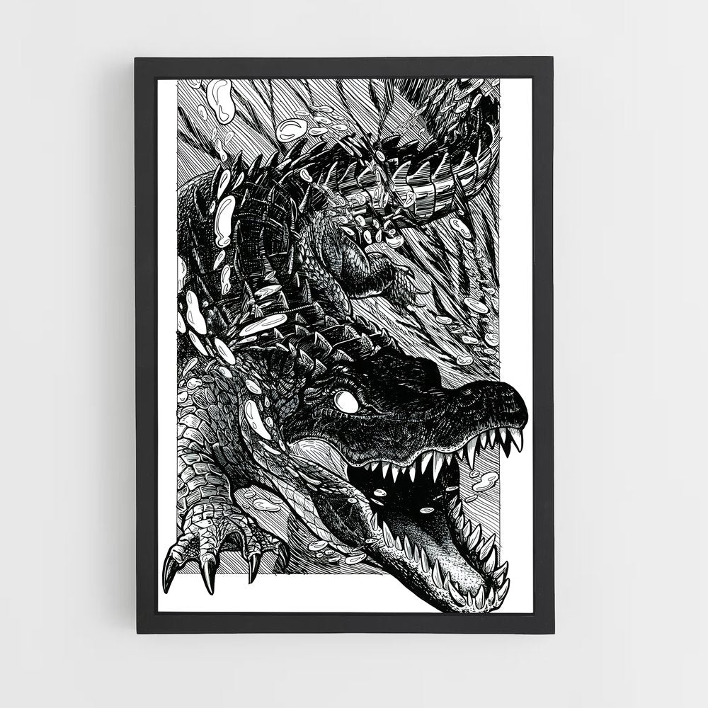ap-alligator-9 cadre Noir