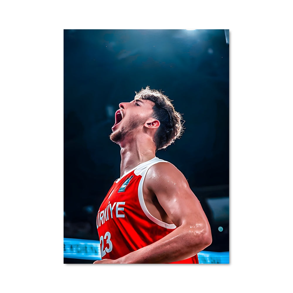 Poster Dunker en Rouge