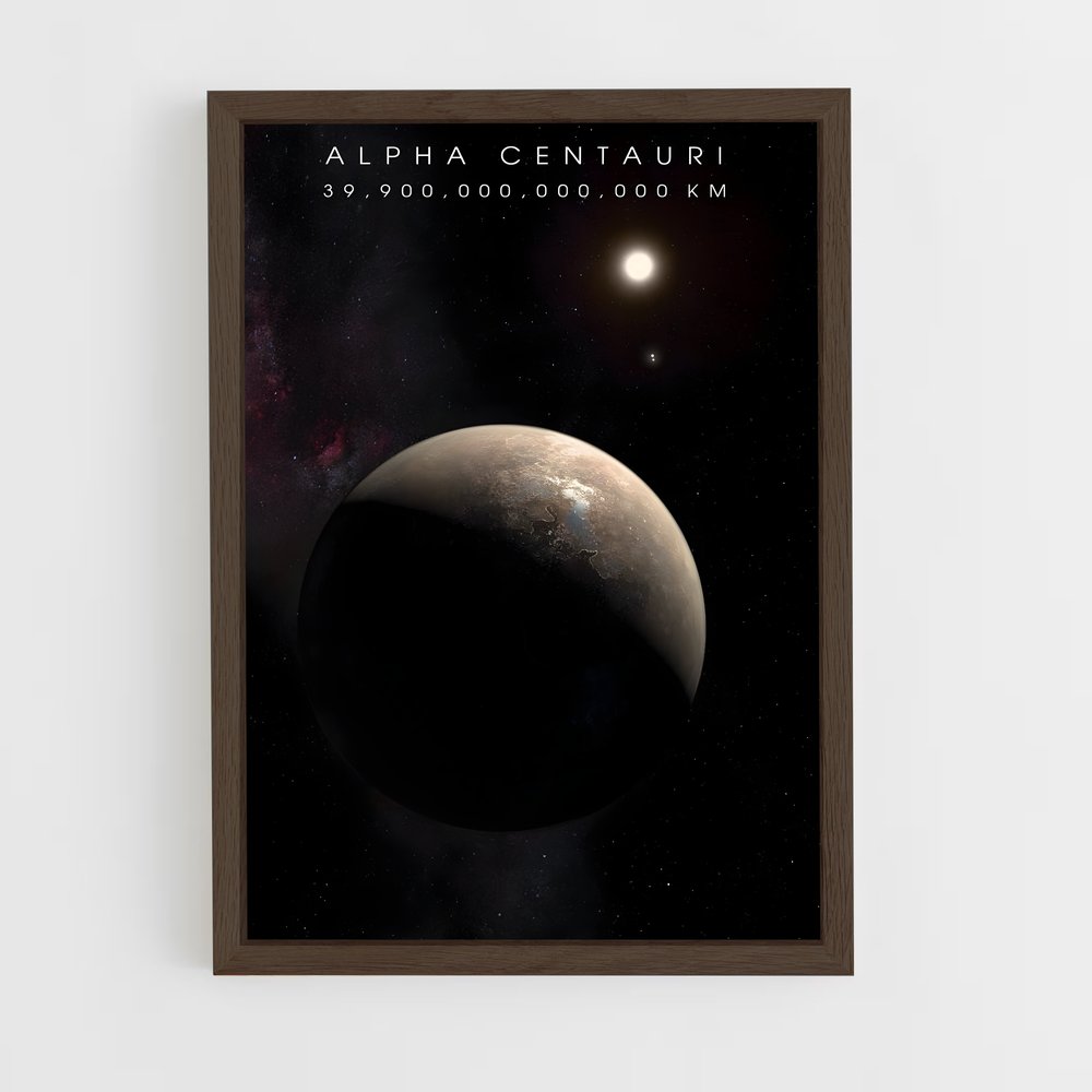 ap-alpha centauri-2 cadre Bois foncé