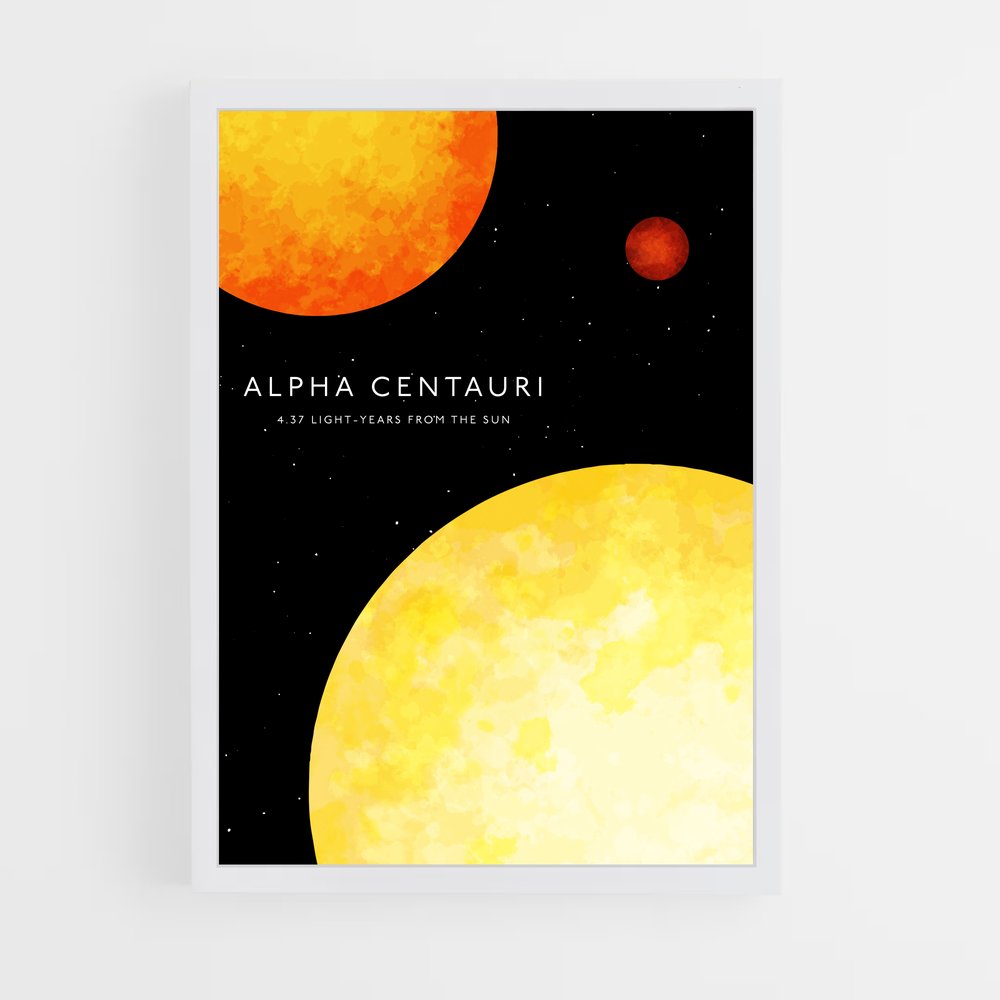 ap-alpha centauri-3 cadre Blanc