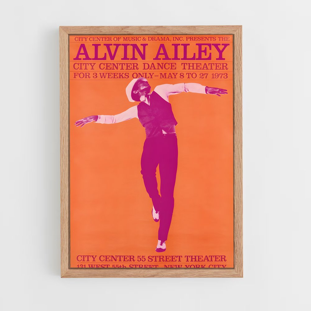 ap-alvin ailey-1 cadre Bois clair