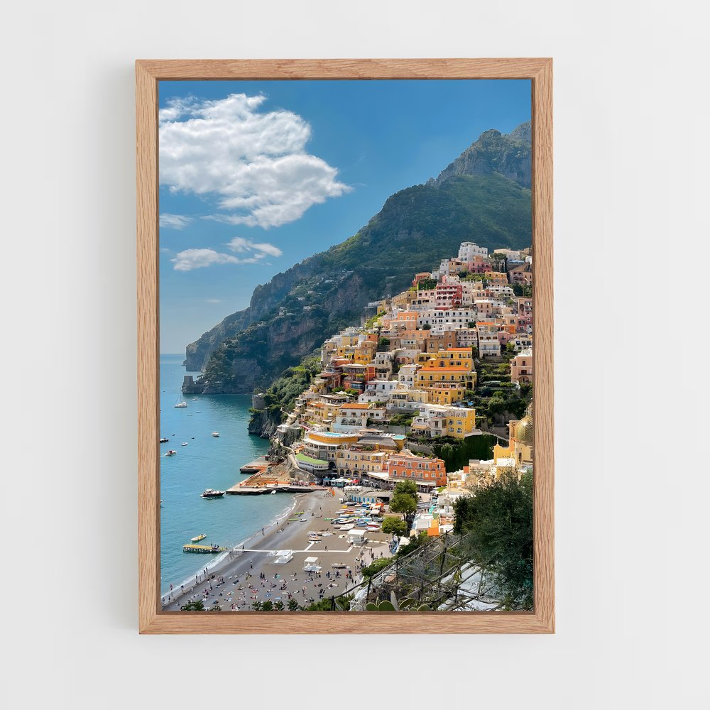 ap-amalfi coast-1 cadre Bois clair