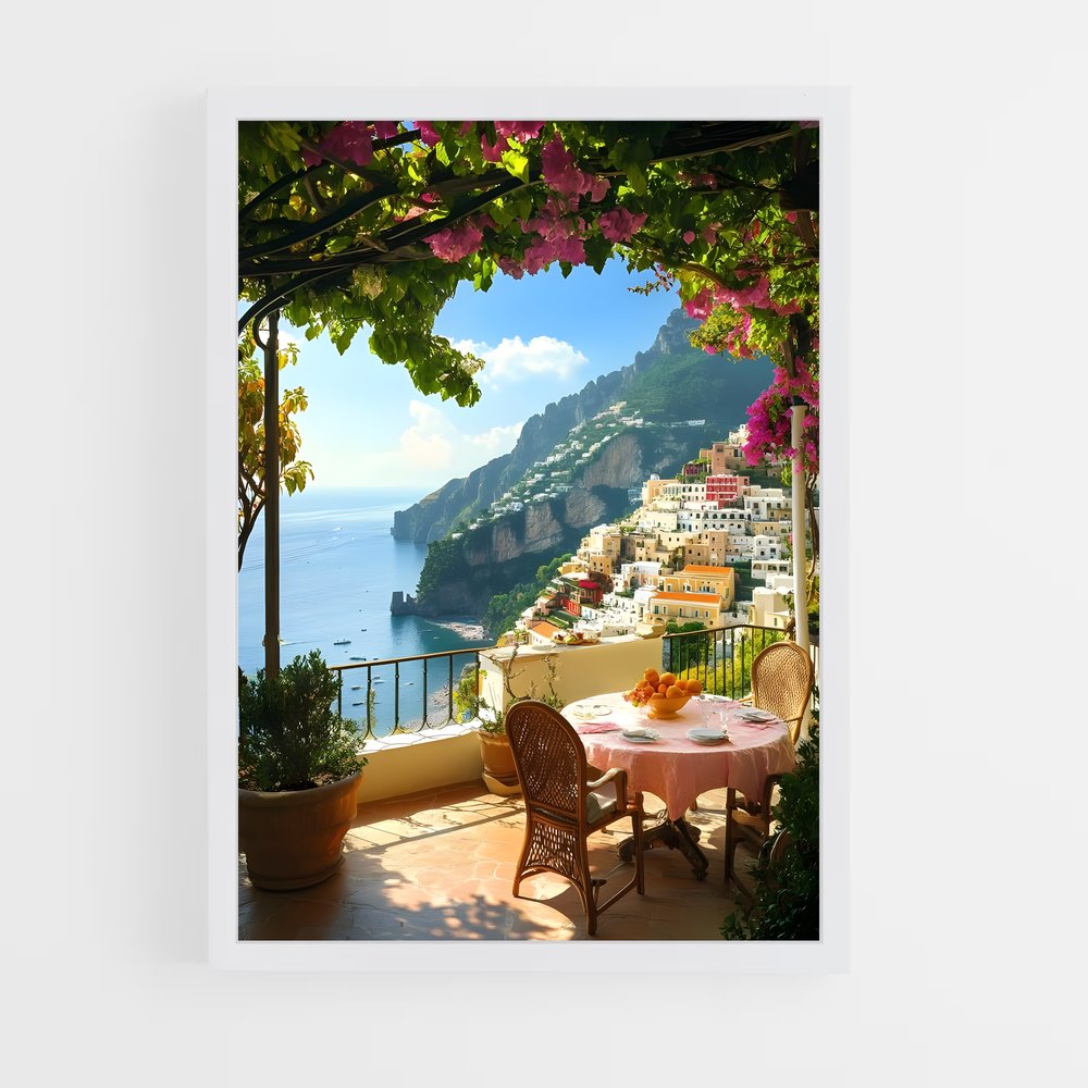 ap-amalfi coast-3 cadre Blanc