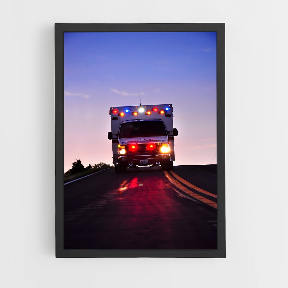 ap-ambulance-1 cadre Noir