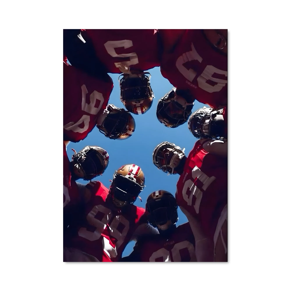 Poster Huddle de Champions
