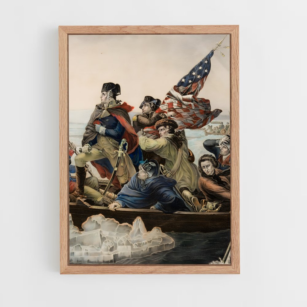 ap-american revolution-1 cadre Bois clair