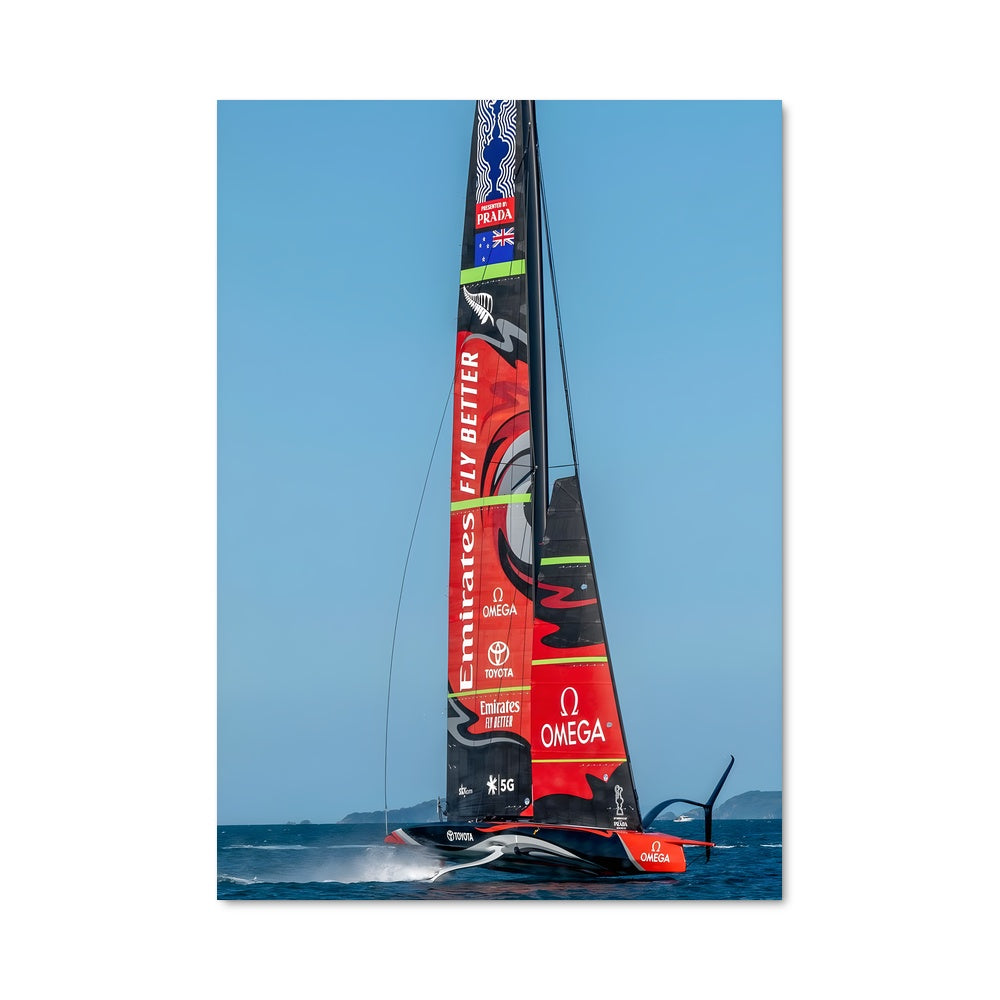 Poster Voile Rouge