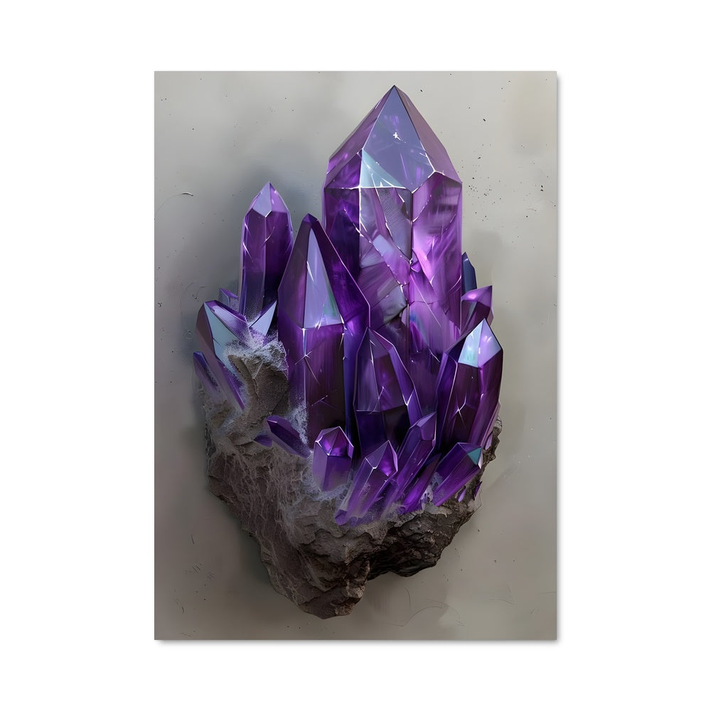 Poster Éclat de l'Améthyste