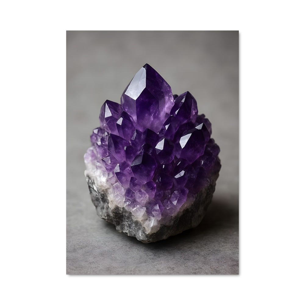 Poster Améthyste Mystique