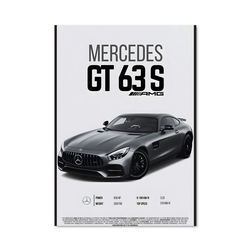 Poster Mercedes GT350 Dream