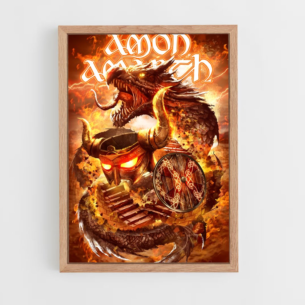 ap-amon amarth-3 cadre Bois clair