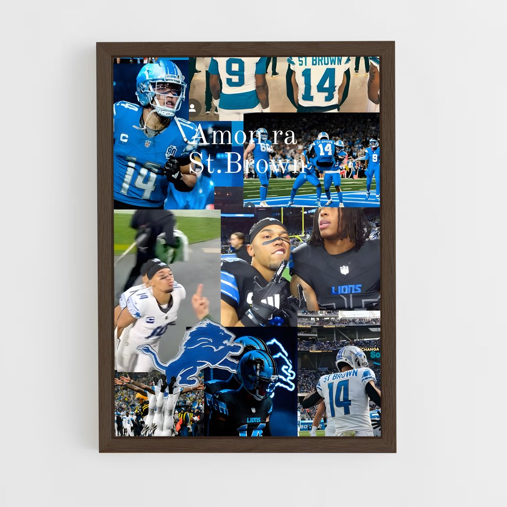 ap-amon ra st brown-4 cadre Bois foncé