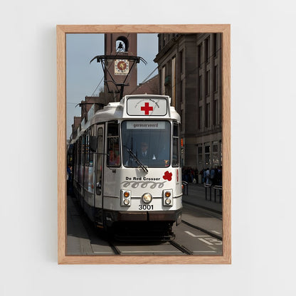 ap-amsterdam tram-2 cadre Bois clair