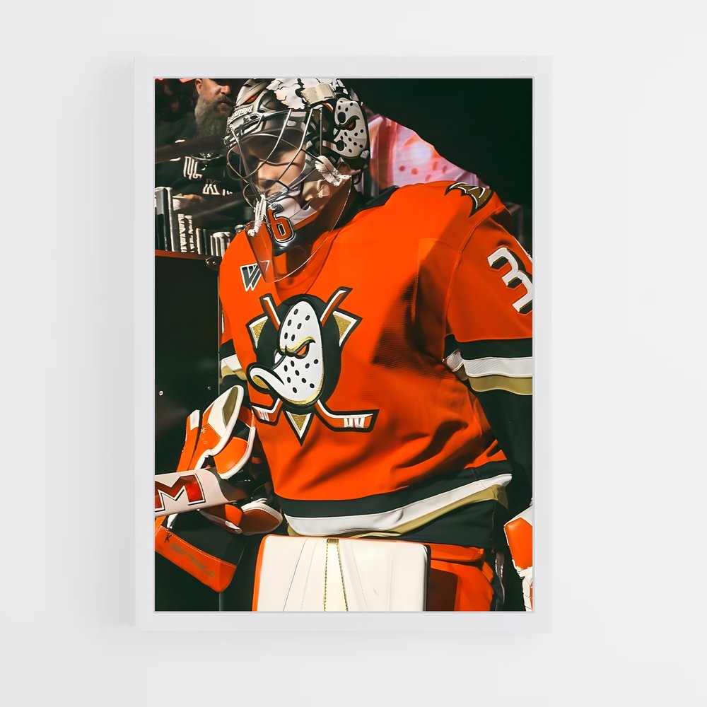 ap-anaheim ducks-8 cadre Blanc