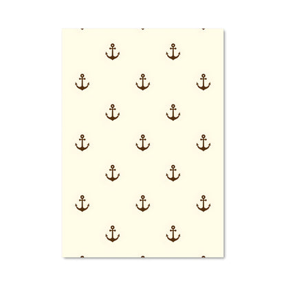 Poster Ancre Élégante
