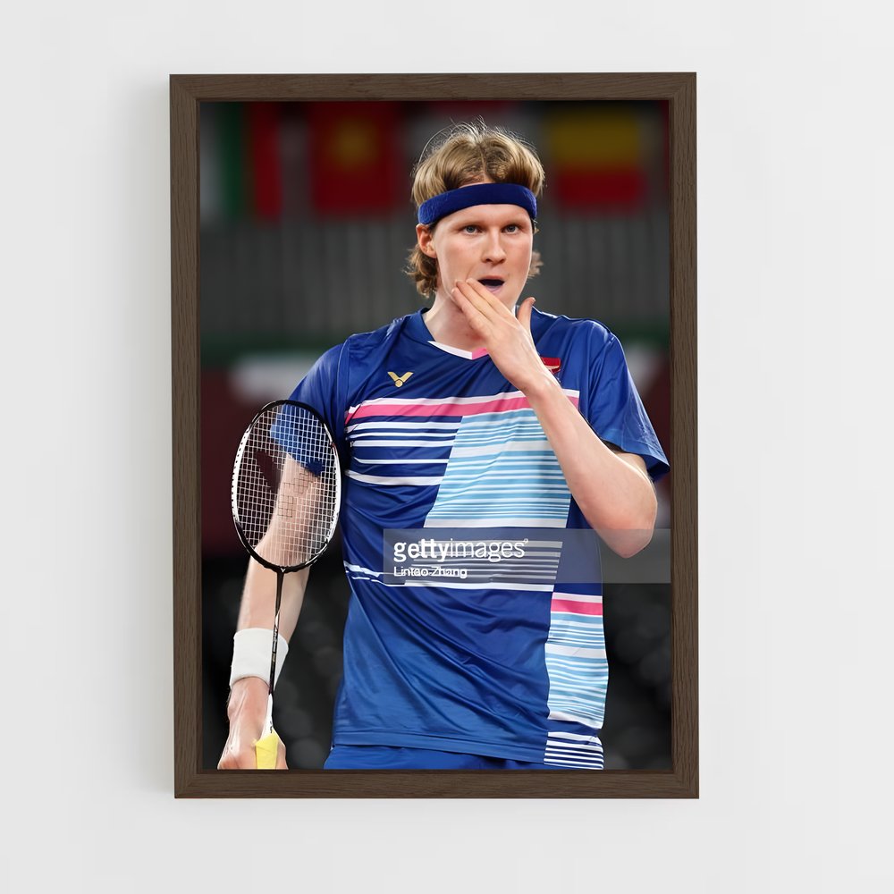 ap-anders antonsen-5 cadre Bois foncé