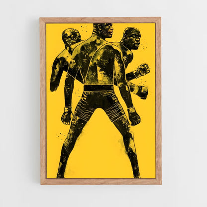 ap-anderson silva-2 cadre Bois clair