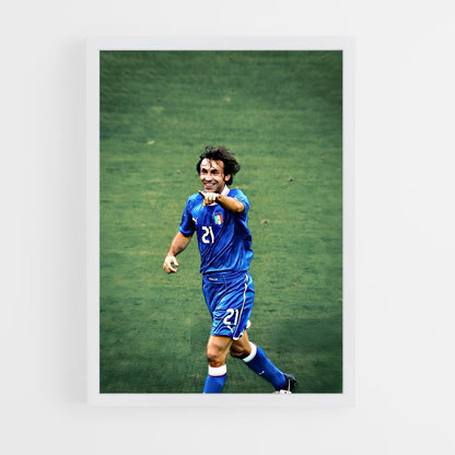 ap-andrea pirlo-6 cadre Blanc