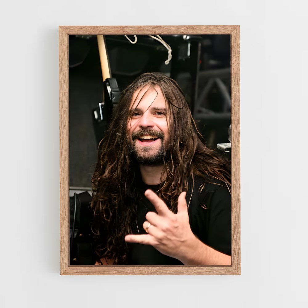 ap-andreas kisser-3 cadre Bois clair