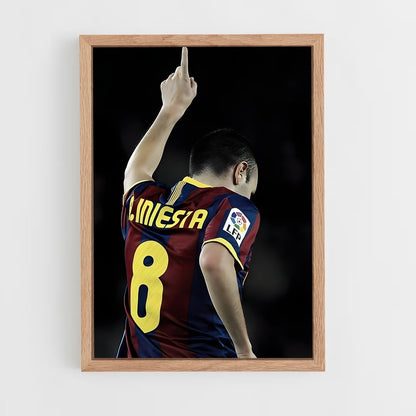 ap-andres iniesta-1 cadre Bois clair