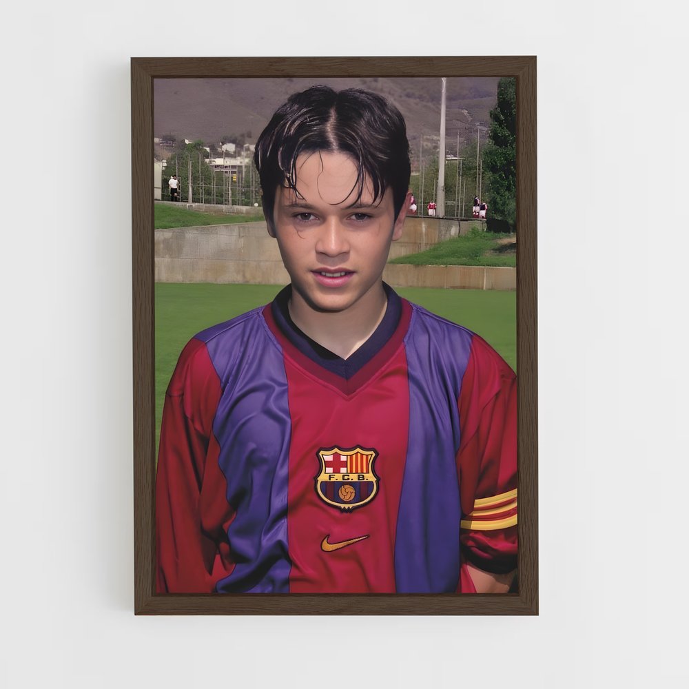 ap-andres iniesta-7 cadre Bois foncé