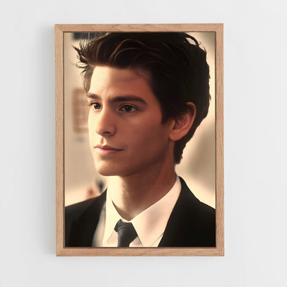 ap-andrew garfield-13 cadre Bois clair