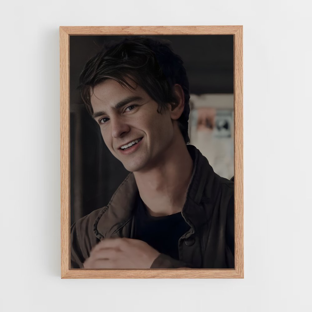 ap-andrew garfield-2 cadre Bois clair