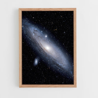 ap-andromeda galaxy-9 cadre Bois clair