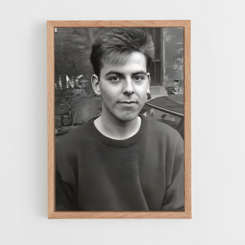 ap-andy rourke-1 cadre Bois clair
