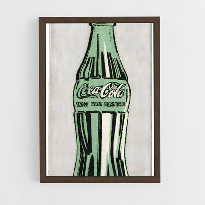 ap-andy warhol-1 cadre Bois foncé