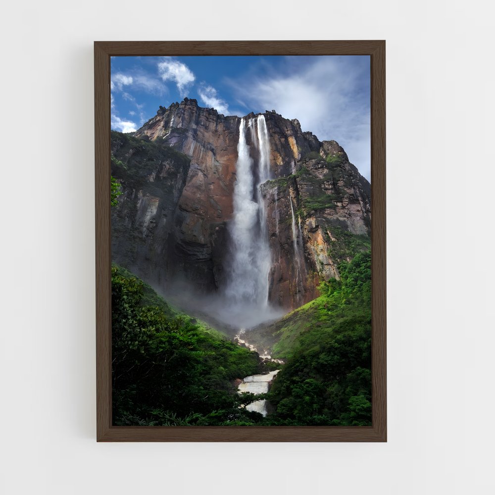 ap-angel falls-2 cadre Bois foncé