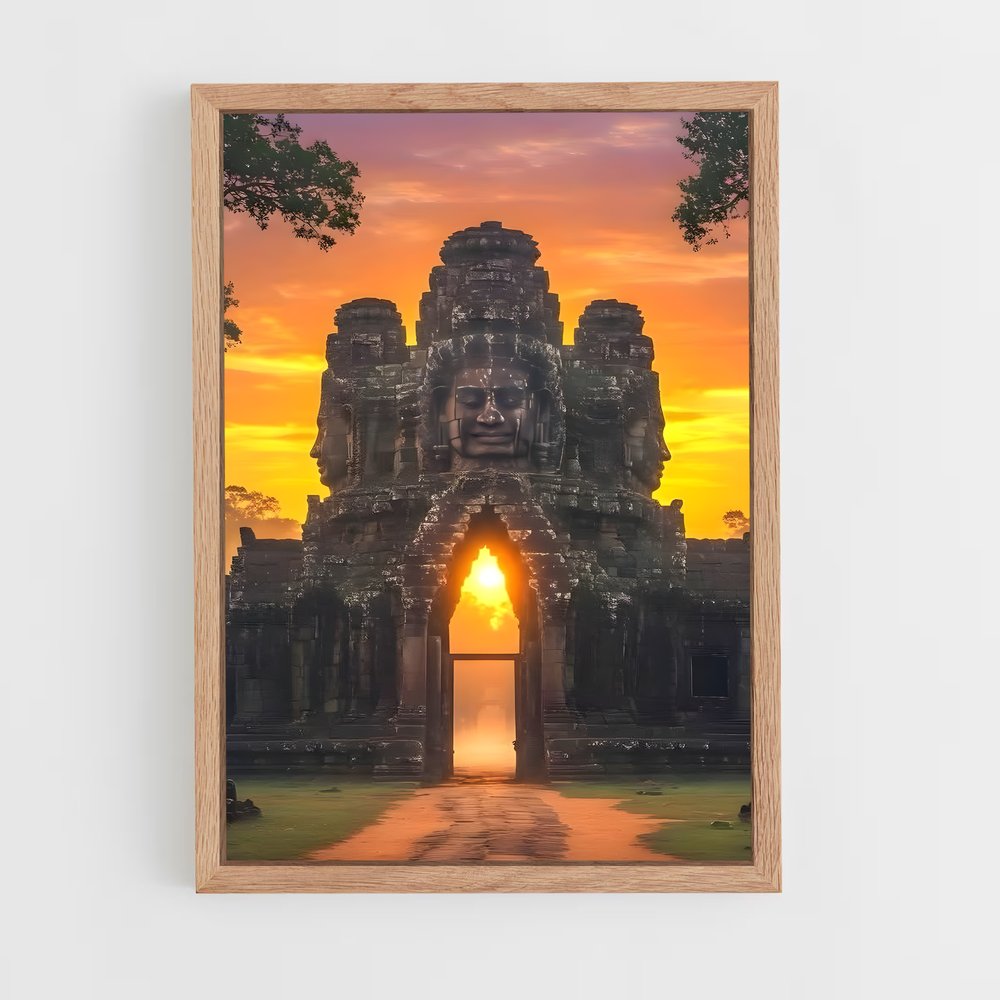 ap-angkor wat-5 cadre Bois clair