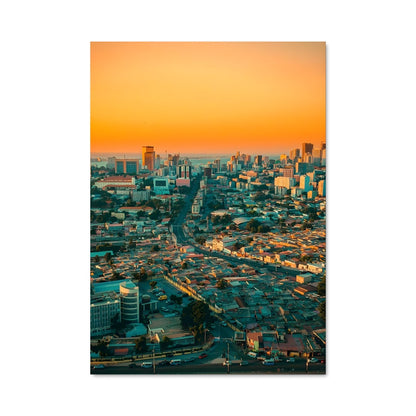 Poster Manila au Crépuscule