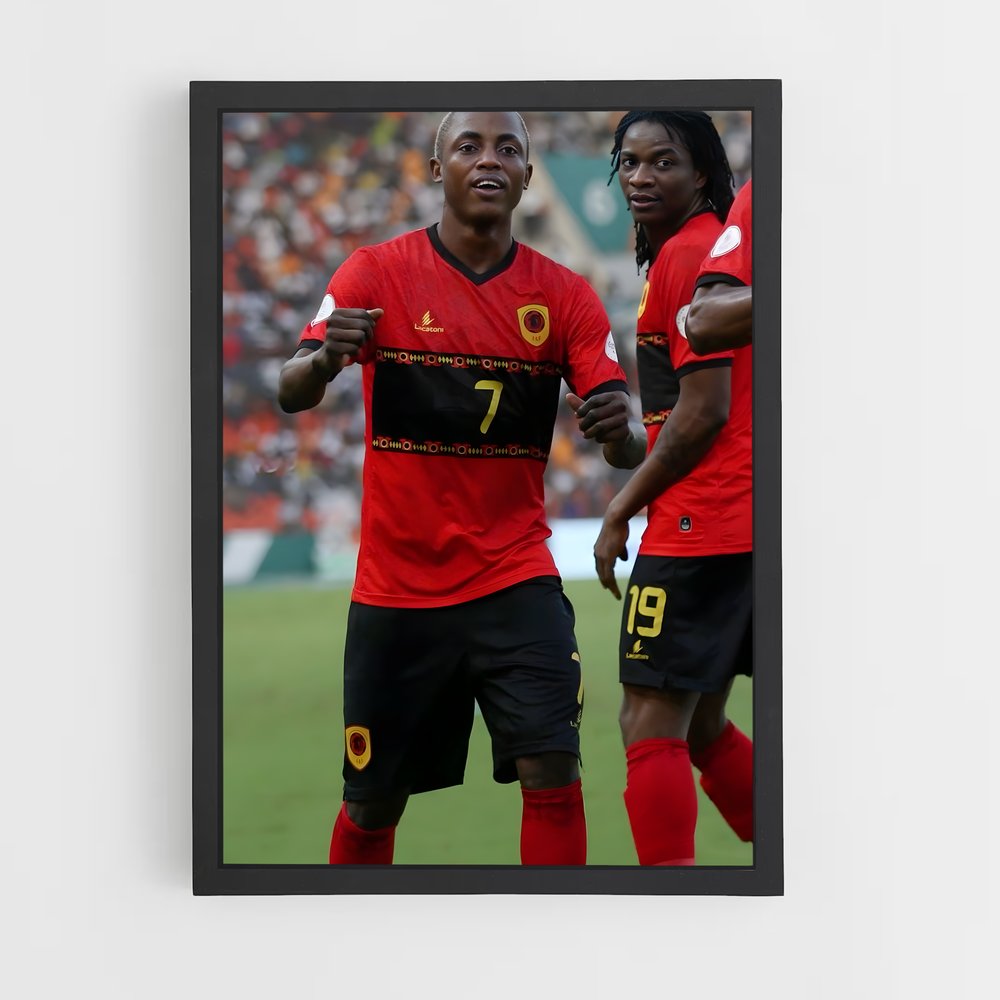 ap-angola national football team-3 cadre Noir