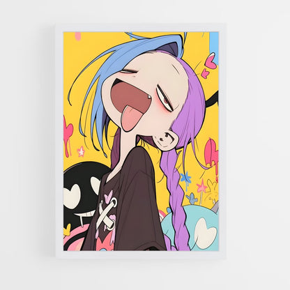 ap-anime digital network-4 cadre Blanc