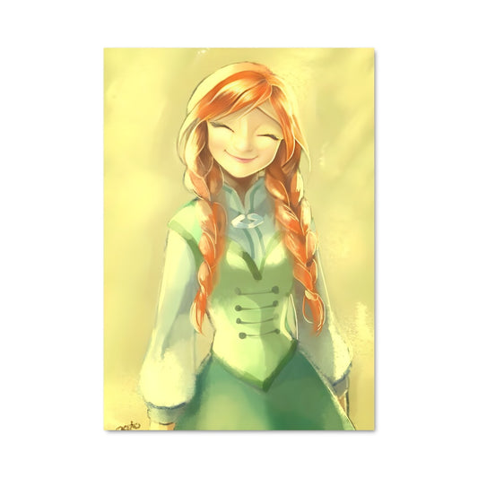 Poster La Fille aux Cheveux Rouges