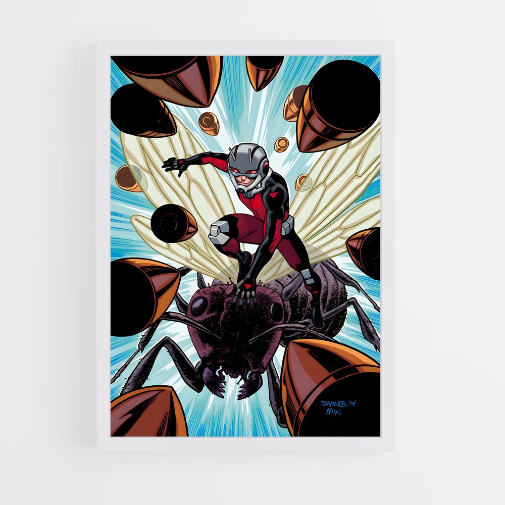 ap-ant man-3 cadre Blanc