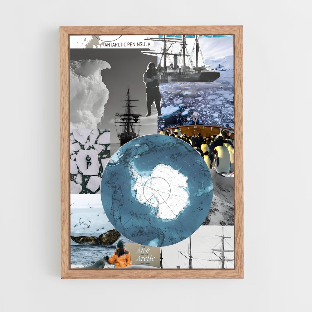 ap-antarctica-8 cadre Bois clair