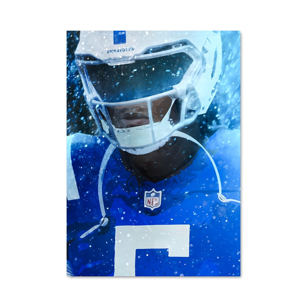 Poster Hiver Footballistique