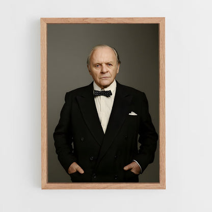 ap-anthony hopkins-7 cadre Bois clair