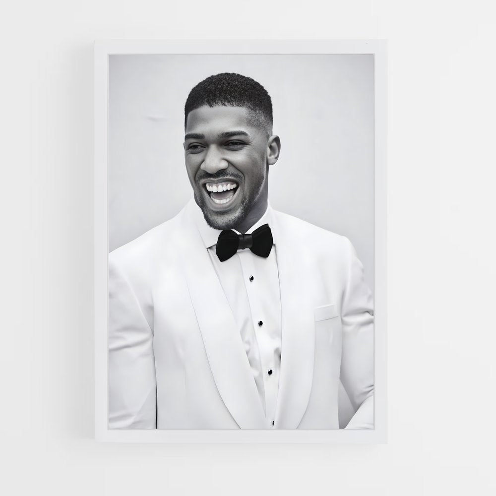 ap-anthony joshua-3 cadre Blanc