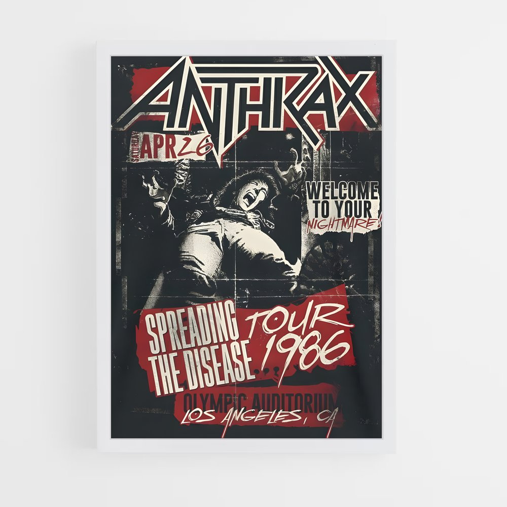 ap-anthrax-1 cadre Blanc