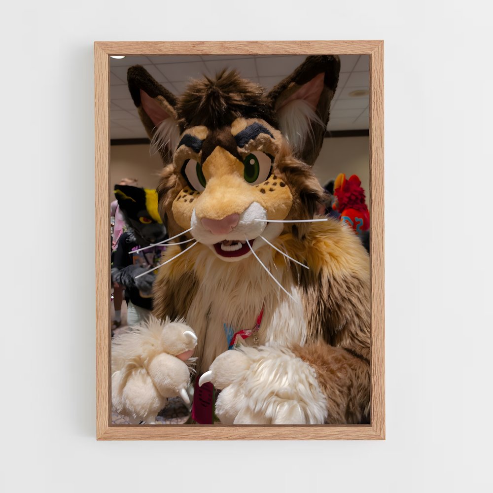 ap-anthrocon-4 cadre Bois clair