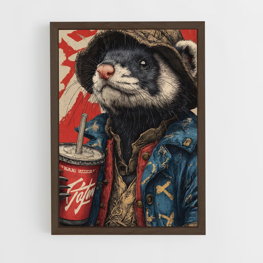 ap-anthropomorphic-2 cadre Bois foncé