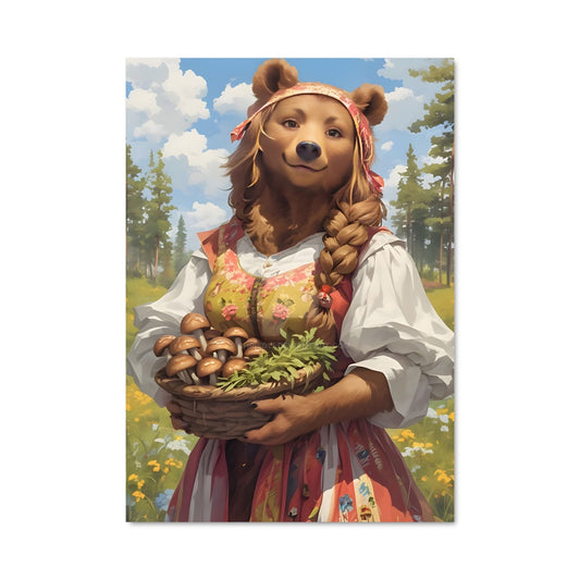 Poster Ours Gourmet