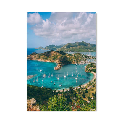 Poster Vue Paradisiaque