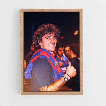 ap-antoine griezmann-4 cadre Bois clair