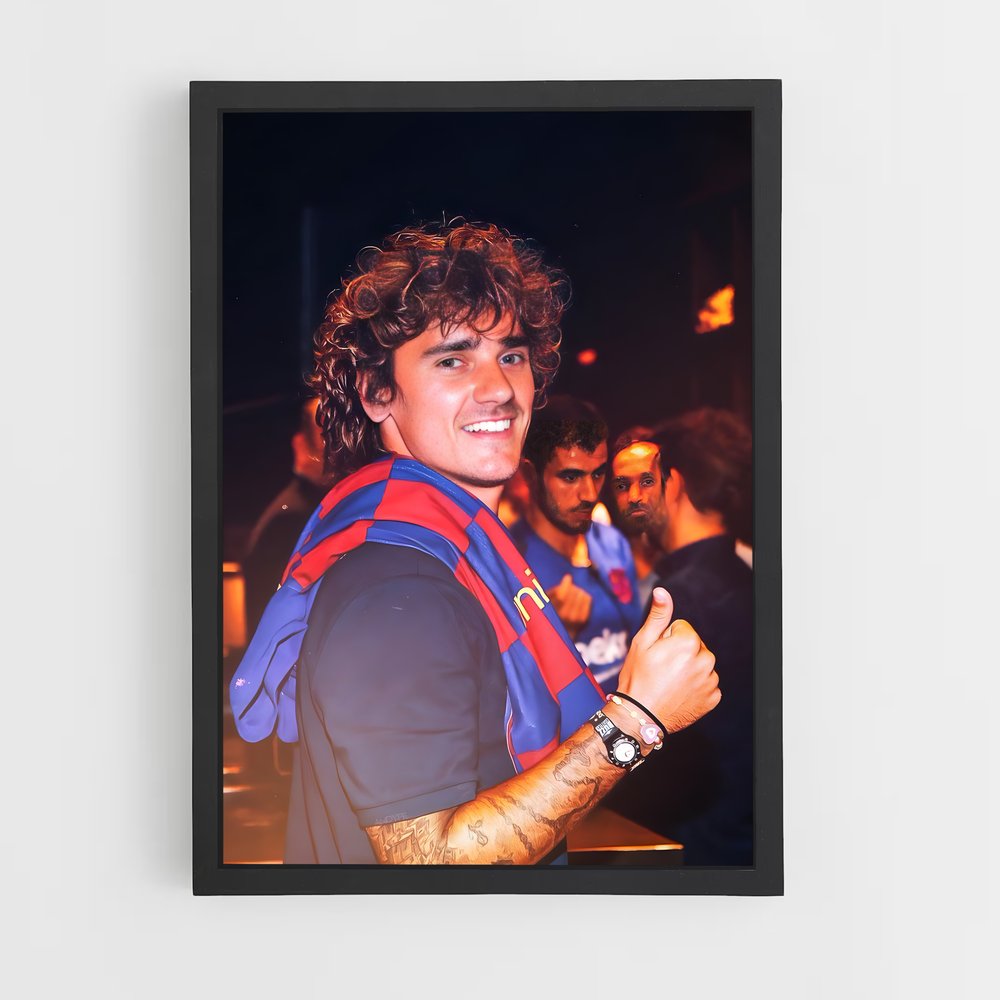 ap-antoine griezmann-4 cadre Noir