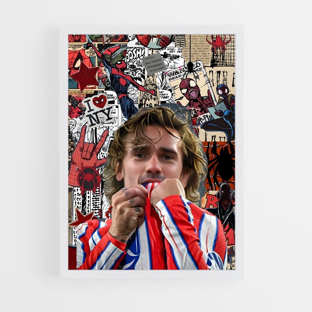 ap-antoine griezmann-5 cadre Blanc
